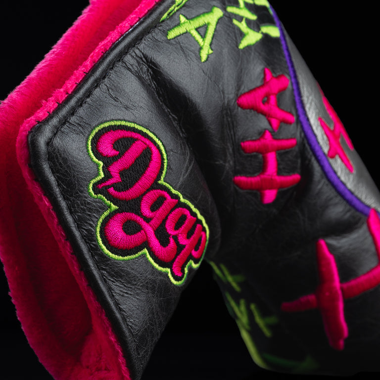 Real Defaced DGAP Skulls Black Blade Cover