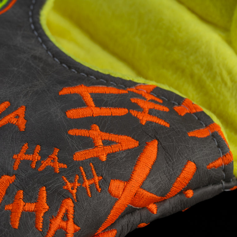 Real Defaced DGAP Skulls Orange Mallet Cover