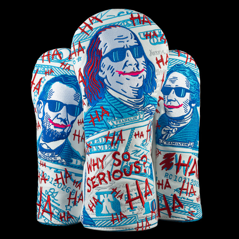 Real Defaced Presidents White 3pc Set