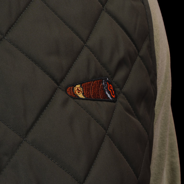 AFTER THE HUNT PETER MILLAR ESSEX VEST DARK OLIVE