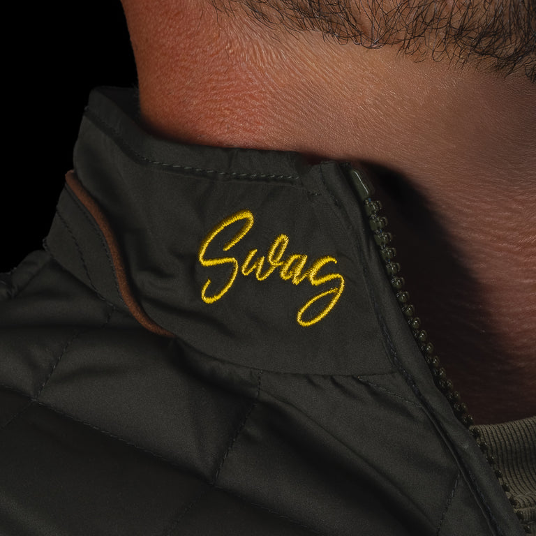 AFTER THE HUNT PETER MILLAR ESSEX VEST DARK OLIVE