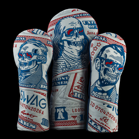 RWB SKELETON ALMIGHTY DOLLAR WOOD COVER SET