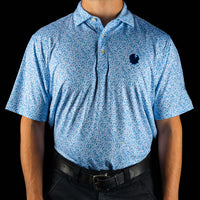 DGAP SKULL LOGO POLO