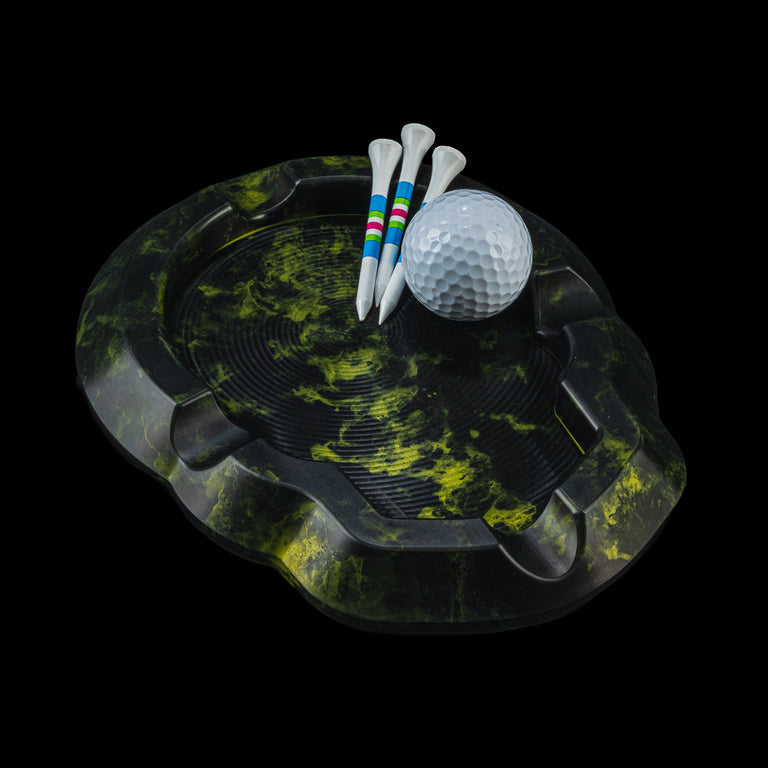 DGAP ANODIZED SKULL CIGAR ASHTRAY #1