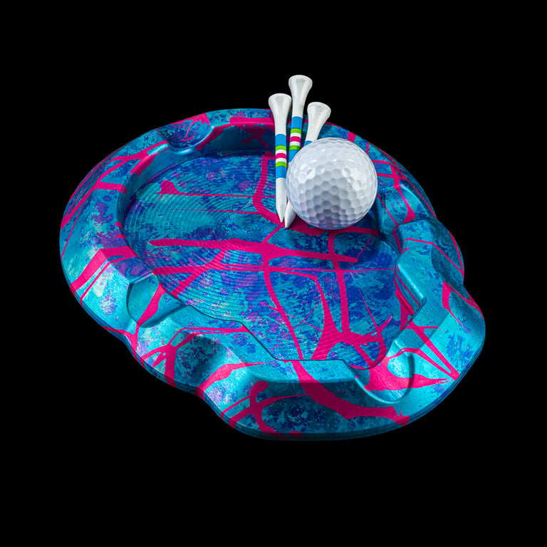 DGAP ANODIZED SKULL CIGAR ASHTRAY #3