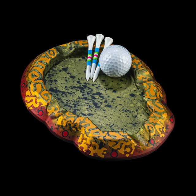 DGAP ANODIZED SKULL CIGAR ASHTRAY #6