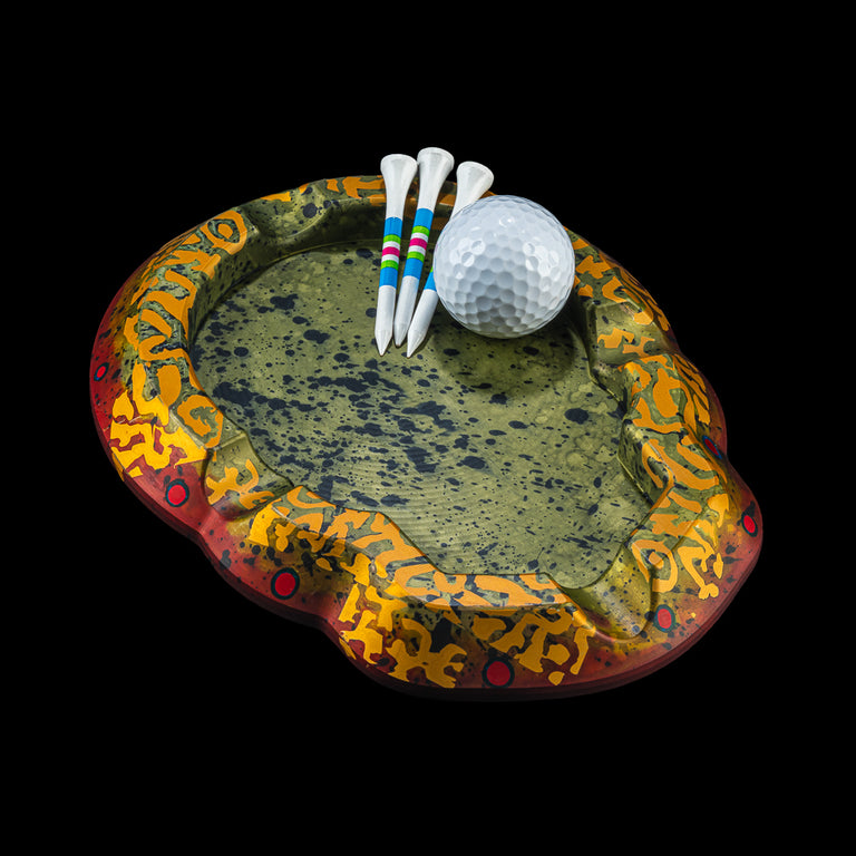 DGAP ANODIZED SKULL CIGAR ASHTRAY #6
