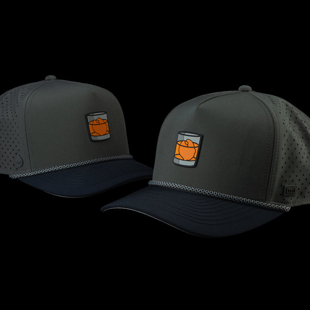 MELIN ODYSEA DGAP ROCKS CHARCOAL GREY SNAP BACK HAT CLASSIC