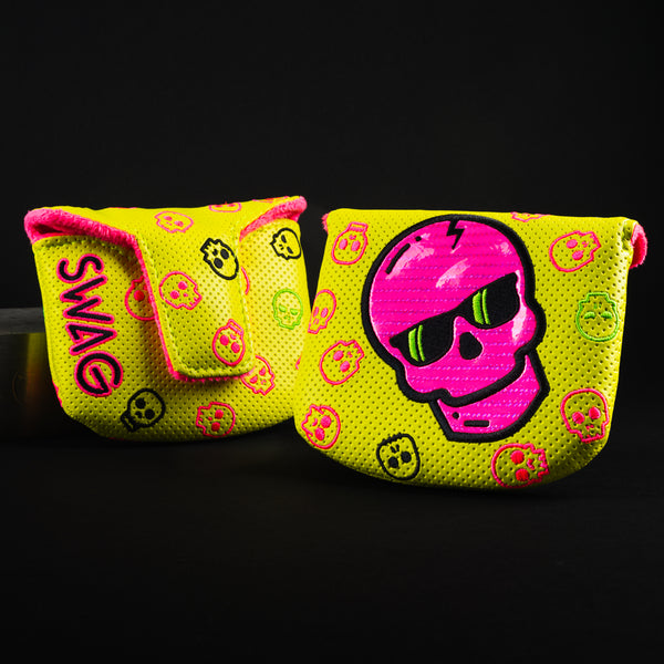LEMON ZEST PINK ZIG ZAG MALLET COVER