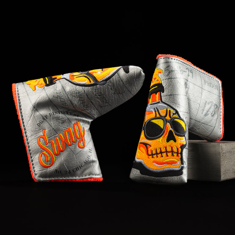 WHISKEY BOTTLE DGAP SKULL BLADE COVER