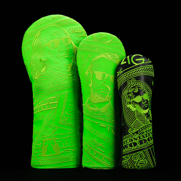 REAL GREEN NEON PRESIDENTS 3PC SET