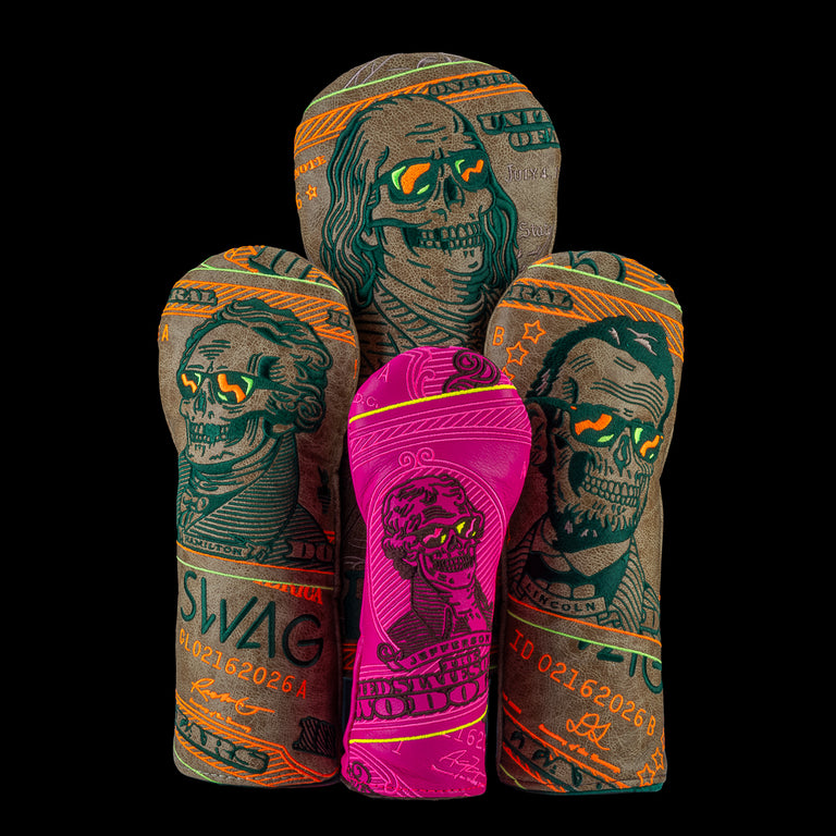 SKELETON ALMIGHTY DOLLAR WOOD COVER SET