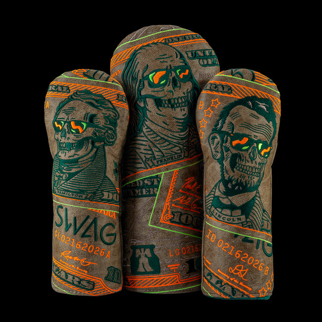 SKELETON ALMIGHTY DOLLAR WOOD COVER SET