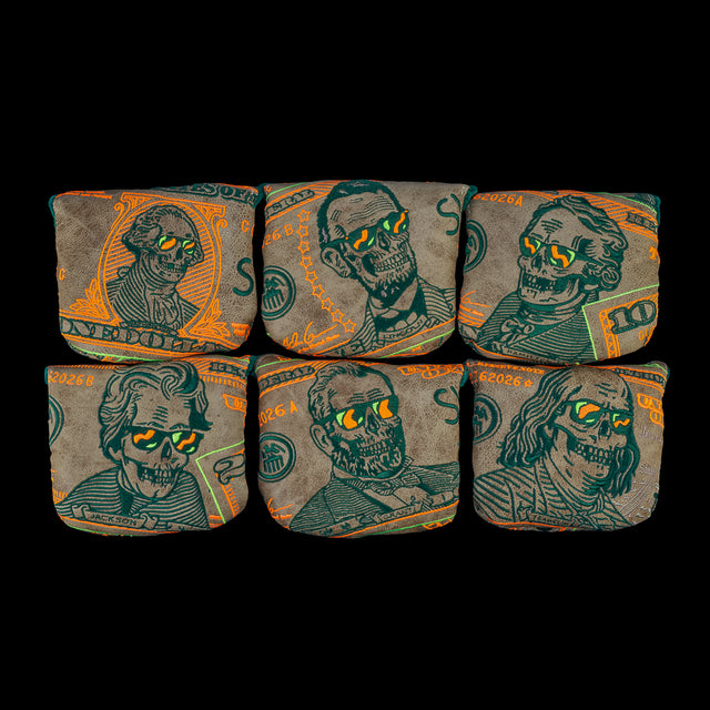 SKELETON ALMIGHTY DOLLAR MALLET COVER