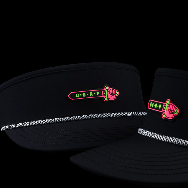 MELIN COAST HYDRO VISOR SWORD BLACK VISOR