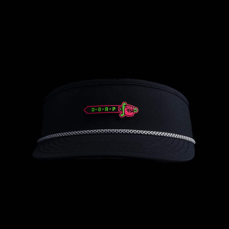 MELIN COAST HYDRO VISOR SWORD BLACK VISOR