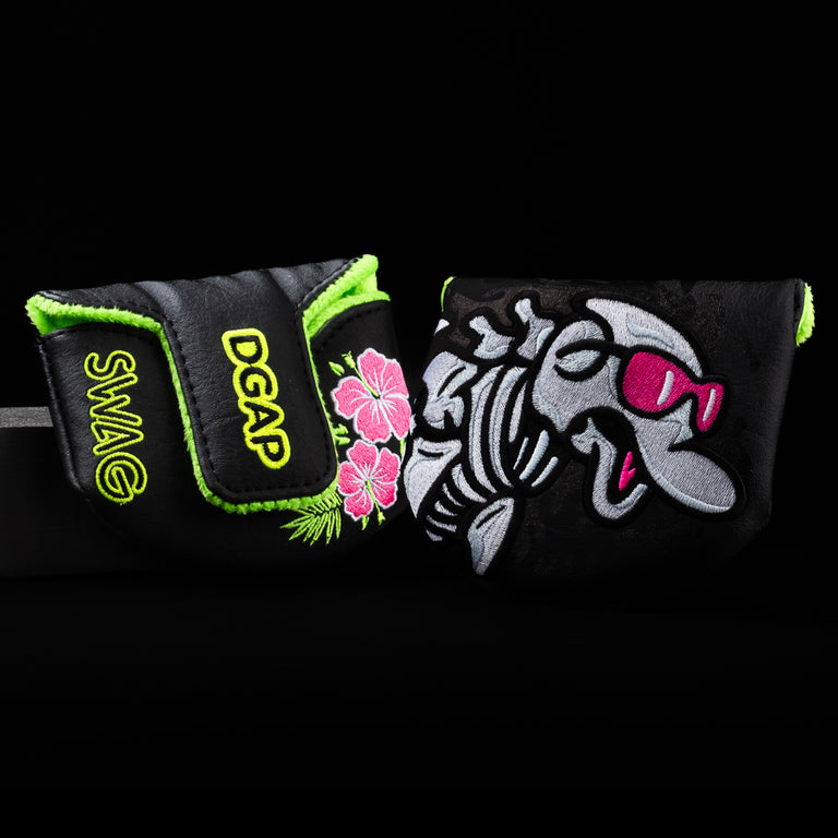 HIBISCUS SKELETON FLIPPER BOSS MID MALLET COVER