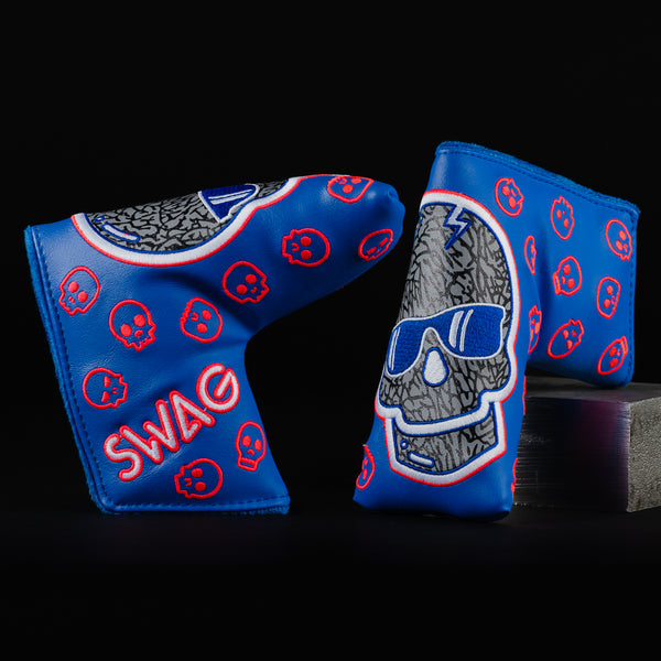 LAVA AND BLUE ELEPHANT SKULL BLADE COVER