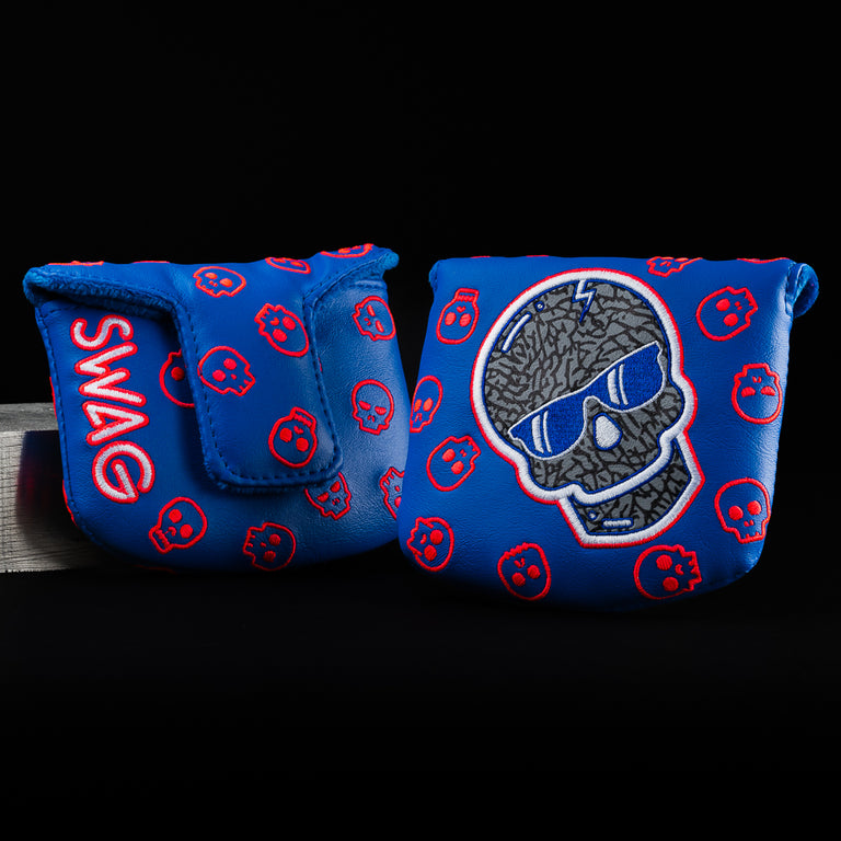 LAVA AND BLUE ELEPHANT SKULL MALLET COVER