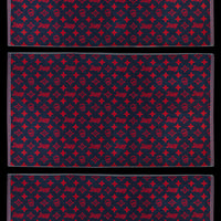 SWAG NAVY MONOGRAM SKULL TOWEL