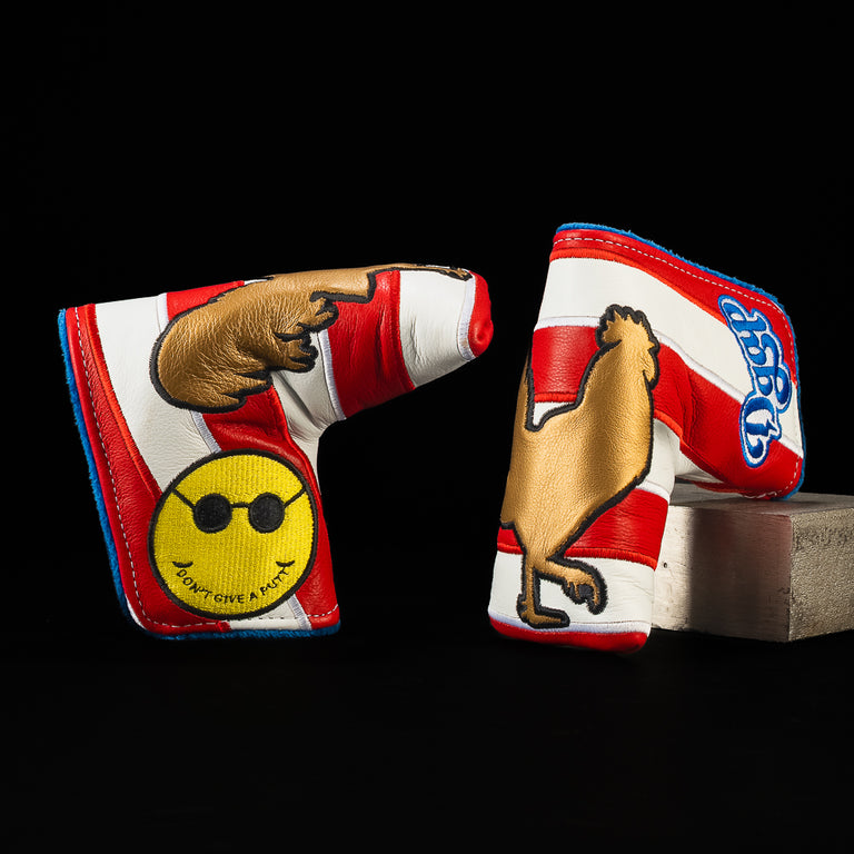 A REAL GOLD SHINYCOCK BLADE COVER