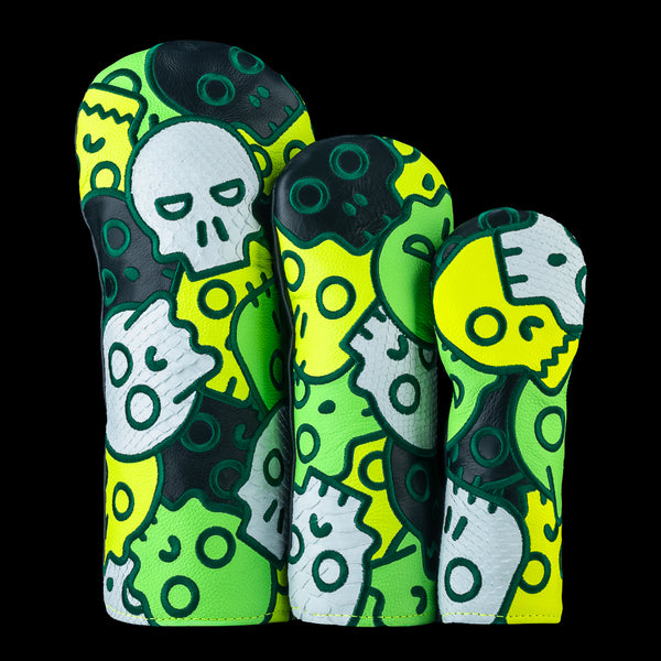 REAL DEAL FORE-GOTTON SKULLS 3PC SET