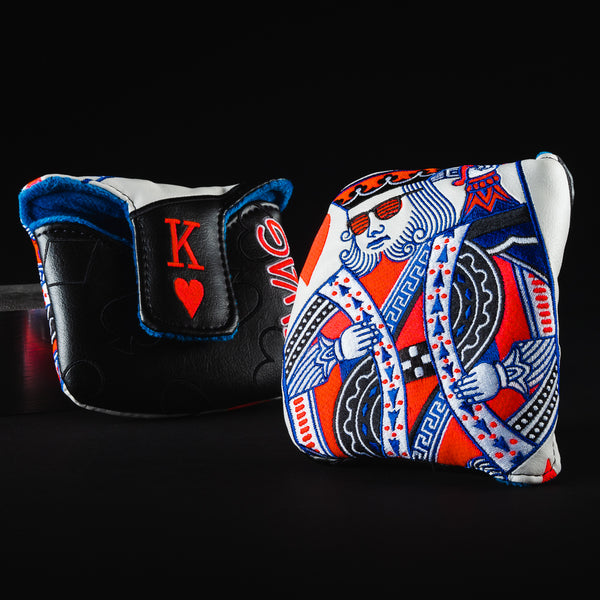 SUICIDE KING LAVA RED AND BLUE  MALLET