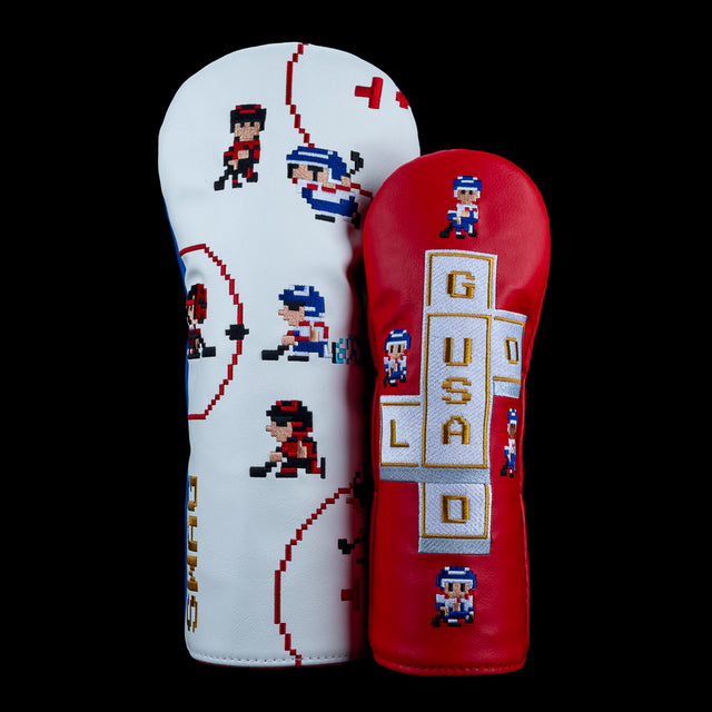 USA GOLD 8-BIT HOCKEY 2PC SET