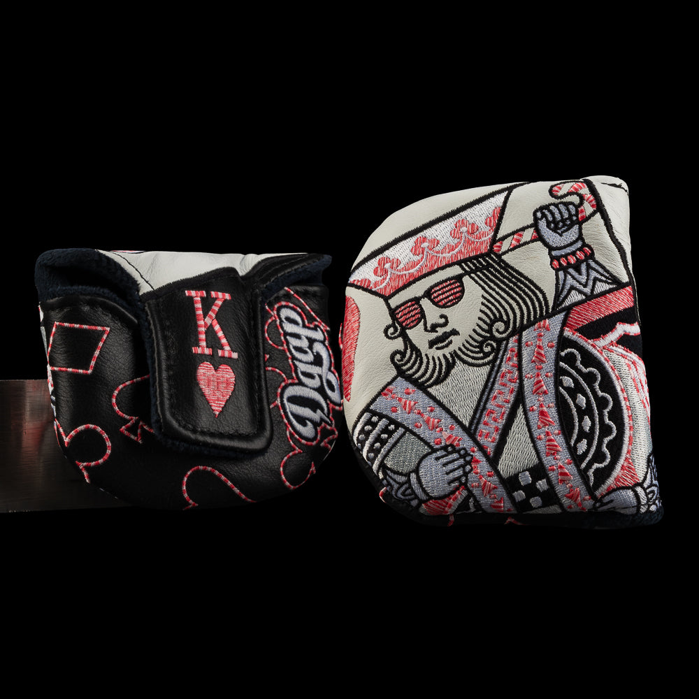 CANDY CANE SUICIDE KING BOSS MID MALLET COVER