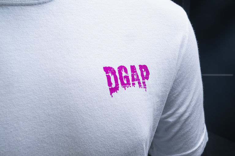 DGAP Defaced Franklin White T-shirt