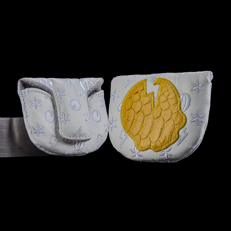 REAL DEAL PYTHON MONOGRAM BOSS MID MALLET COVER
