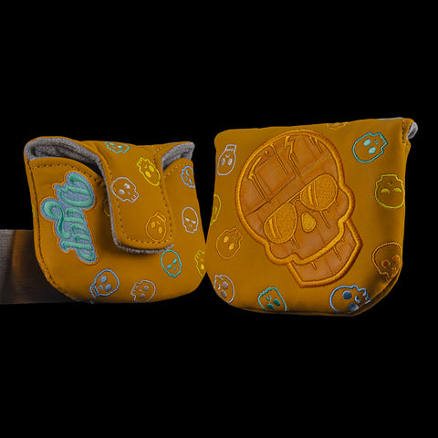 REAL DEAL ORANGE SKULL AND BASE MALLET COVER