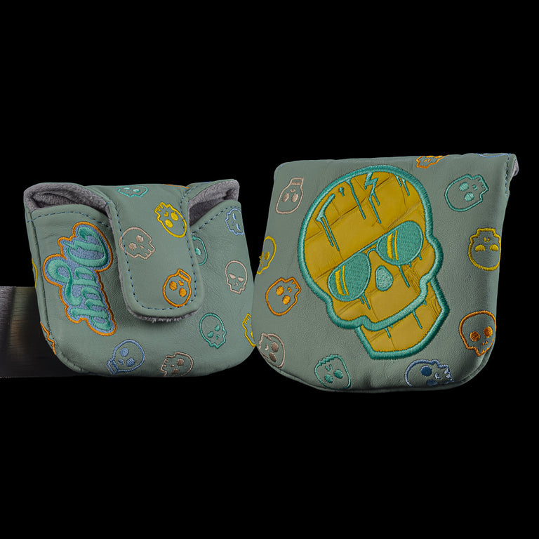 REAL DEAL YELLOW SKULL MINT BASE MALLET COVER