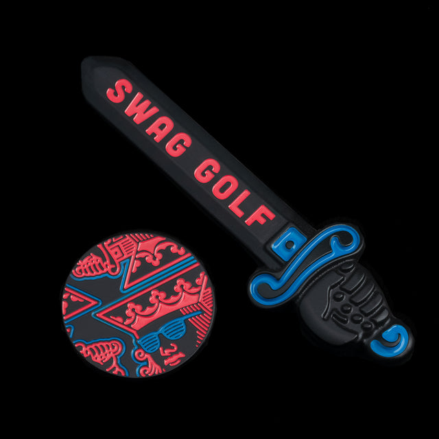 THE KINGS SWORD DIVOT TOOL BLUE