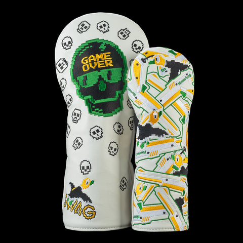 SWAG GAME OVER 2PC SET WHITE