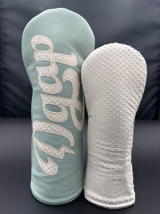 REAL DEAL PYTHON 2PC SET WHITE/MINT