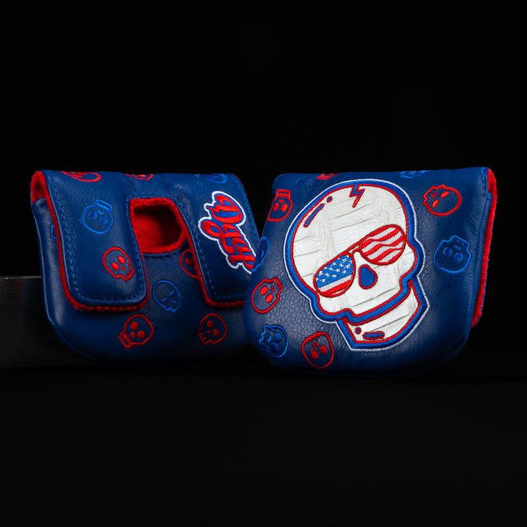 REAL DEAL BLUE AMERICANA SKULL SMALL CENTER SHAFT