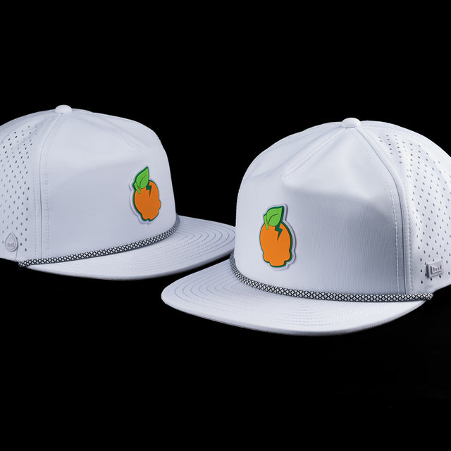MELIN CORONADO DGAP PEACH WHITE SNAPBACK HAT