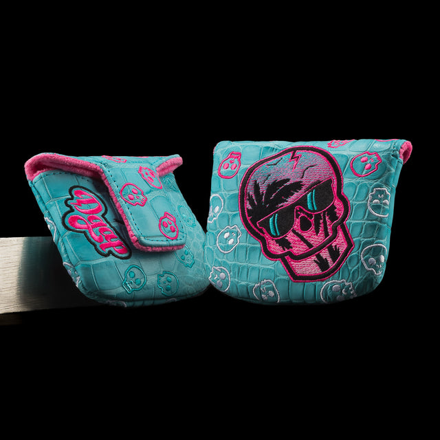 REAL EXOTIC SUNSET SKULL MALLET