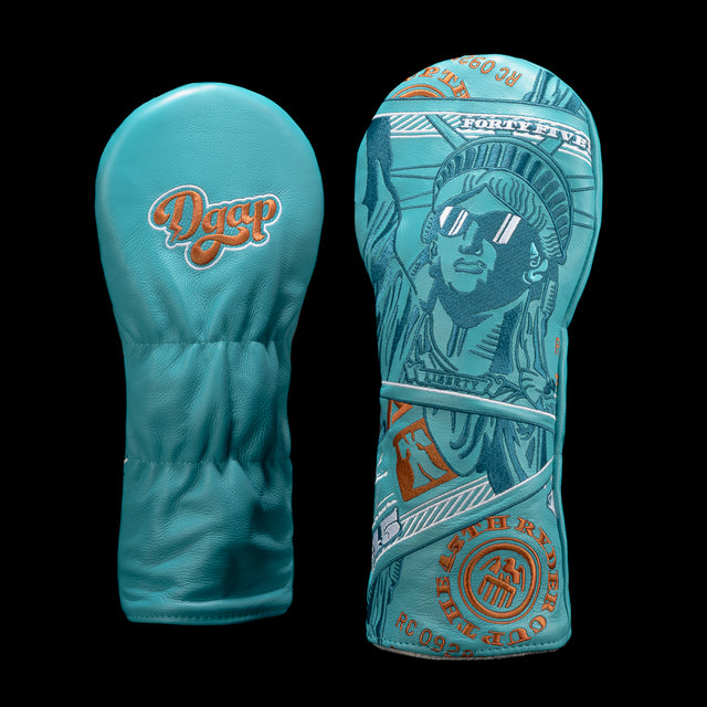 REAL LADY LIBERTY DRIVER COVER TEAL