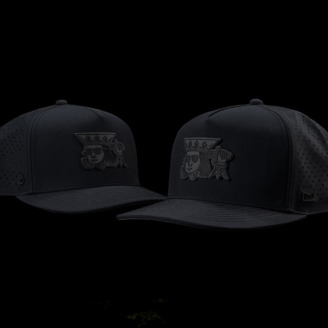 MELIN ODYSEA SUICIDE KING BLACK SNAPBACK HAT