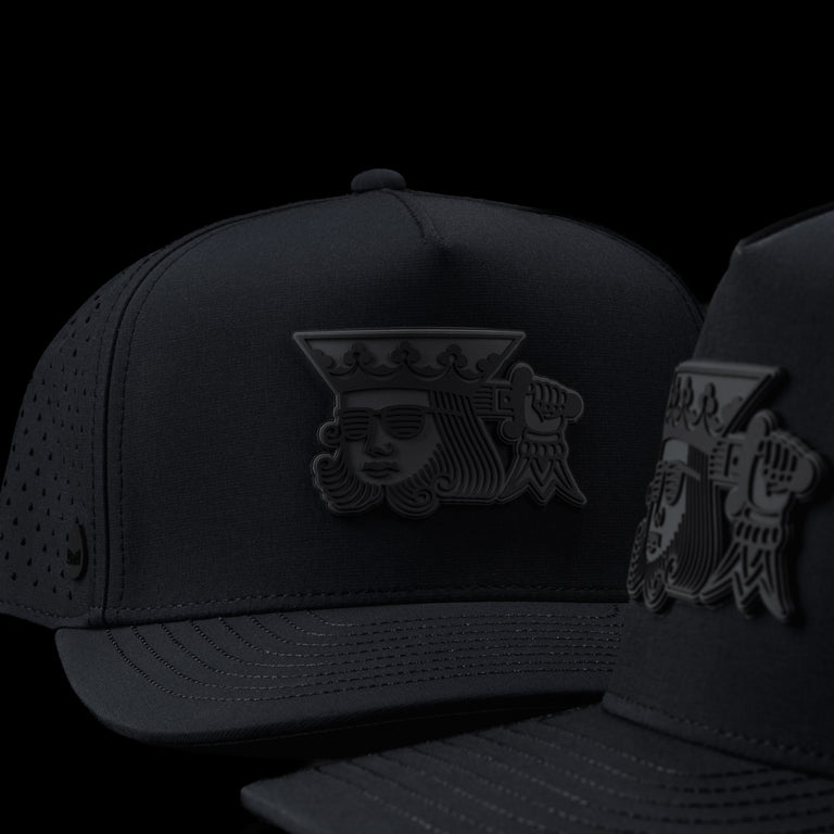 MELIN ODYSEA SUICIDE KING BLACK SNAPBACK HAT