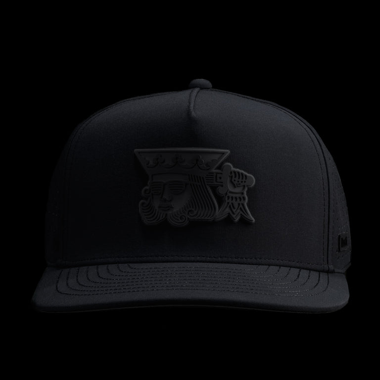 MELIN ODYSEA SUICIDE KING BLACK SNAPBACK HAT